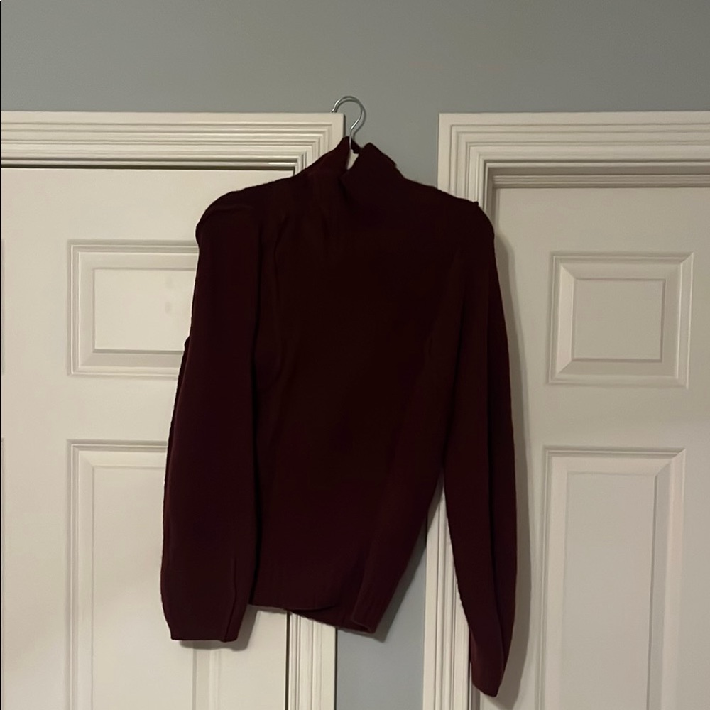 Universal Thread Red Cowl Turtleneck Sweater
